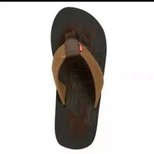 (Ew)Levi\'s men\'s two horse flip flops Levi main image 3
